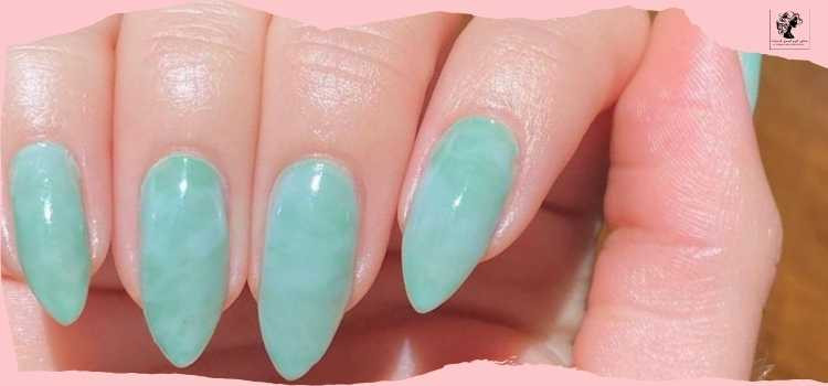 Light Blue Ombre Nails