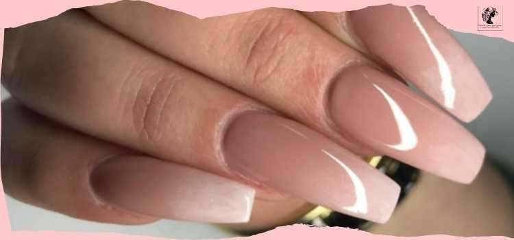 Mocha Brown Ombre Nails