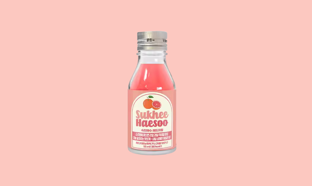 Red Grapefruit Soju Cocktail