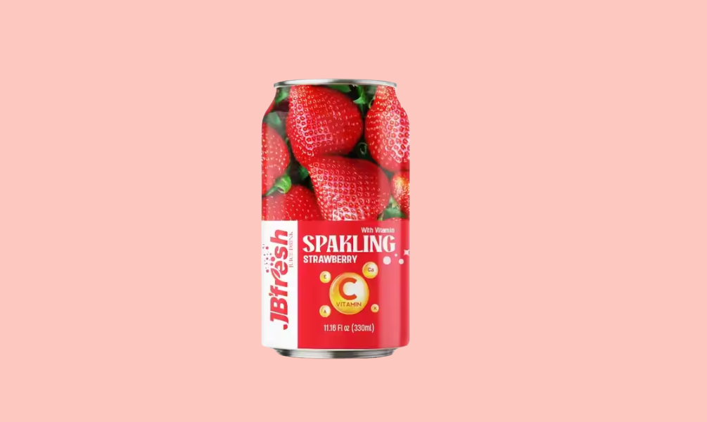 Sparking Strawberry Drink