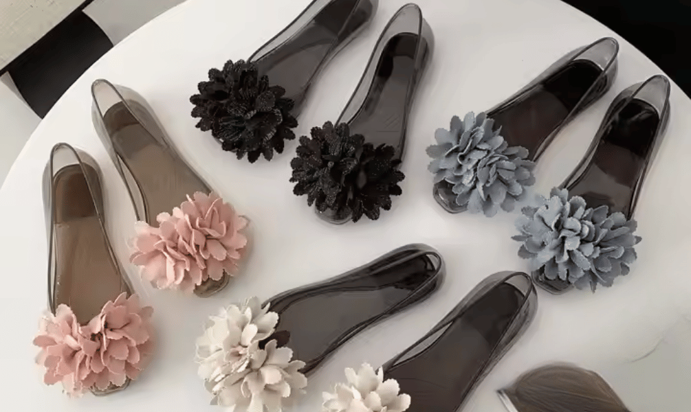 Jelly Shoes Flat Sandals