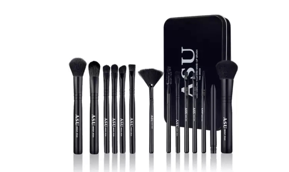 ASU Thai Brand 14-Piece Cosmetic Brush Set